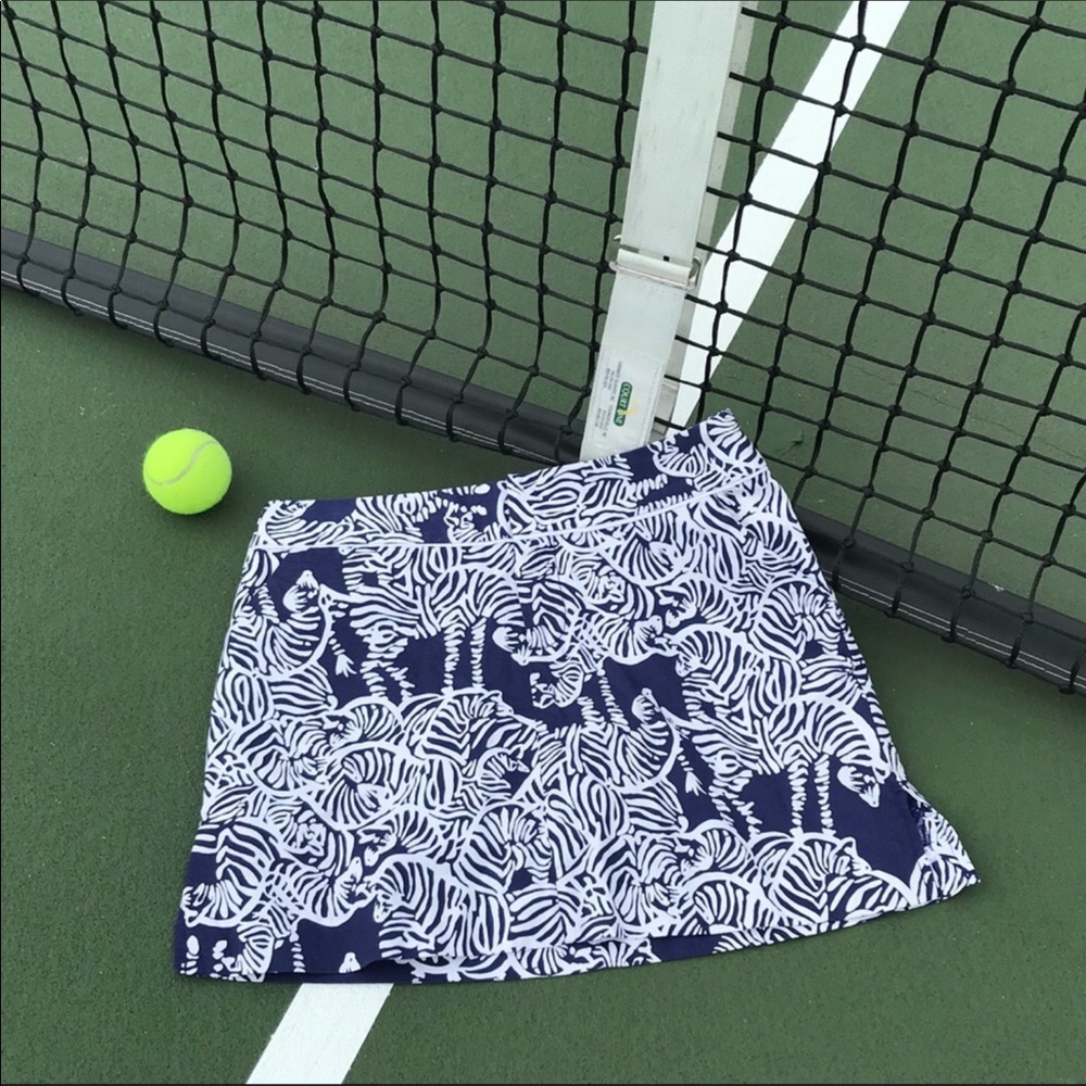 Lilly Pulitzer Vintage Zebra Pattern Skort